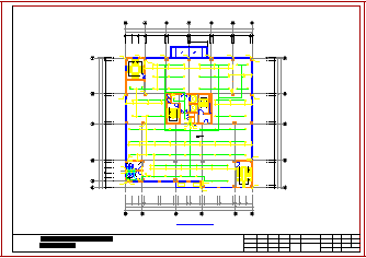 长30.3米 宽29.6米 -1+12层办公综合楼水施cad图纸_图1