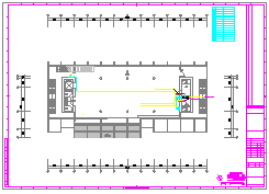[施工图][上海]知名展览馆全套弱电cad设计施工图纸（含楼宇监控、电子巡查、信息发布系统）-图一