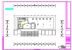 [施工图][上海]知名展览馆全套弱电cad设计施工图纸（含楼宇监控、电子巡查、信息发布系统）-图二
