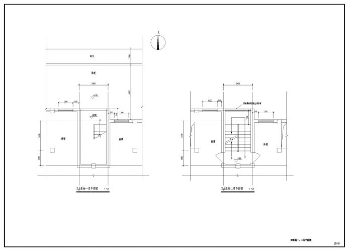 某校园建筑CAD平面图_图1