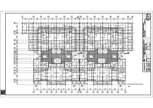 某商场CAD结构施工图-图二