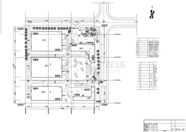 某地区某药厂建筑平面图-图二