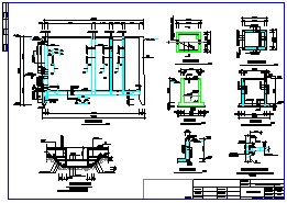 [常州]某污水泵站cad设计施工图纸（含沉井）_图1