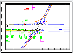 [河南]一级公路市政工程给排水施工cad设计图纸（含计算书）-图二