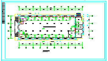 天津某大学综合楼整套空调cad平面设计施工图纸_图1