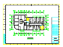 中型宾馆中央空调和卫生热水全套设计cad方案施工图纸-图二