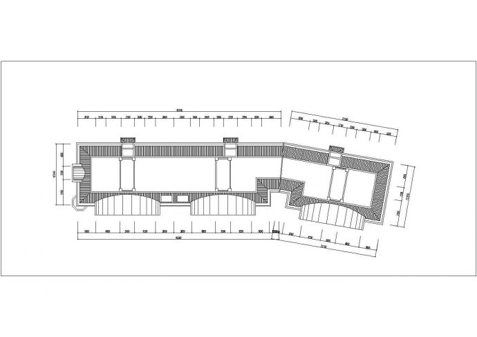 杭州市某小区6层砖混住宅楼建筑设计CAD图纸（含架空层/每层780平米）_图1