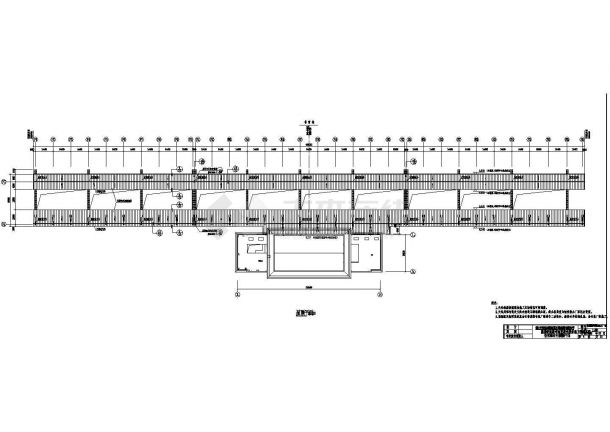 温州至福州铁路站台钢结构CAD图2（含设计说明）-图一