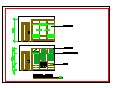 小两居家装cad设计方案施工图纸_图1