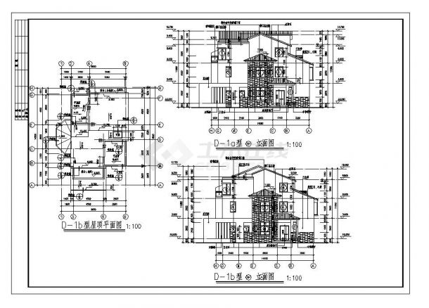 某住房楼CAD平面设计图-图二
