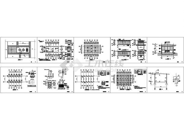 五套阳光房全套建筑施工图-图一