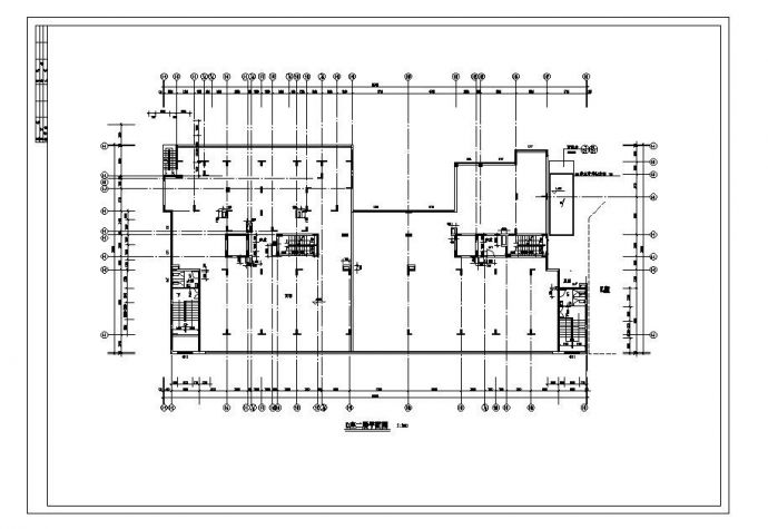 某住宅房CAD平面设计图_图1