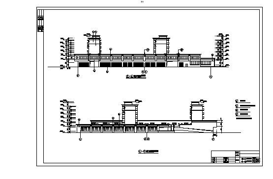住房楼建筑CAD平面施工图_图1