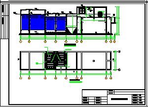 [海南]某食品厂污水处理工程cad设计图纸-图一
