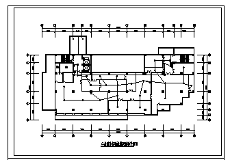 某八层住宅电气施工cad图(含消防自动报警及联动系统设计)_图1
