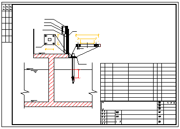 东莞市某污水处理厂工程氧化沟自控仪表安装cad设计图纸-图一