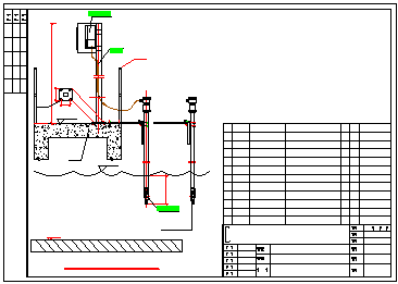 东莞市某污水处理厂工程氧化沟自控仪表安装cad设计图纸-图二