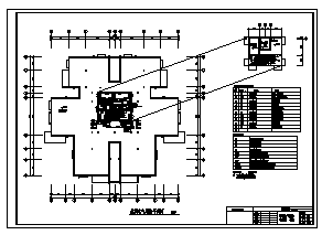 某十八层住宅电气施工cad图(含消防设计图)_图1