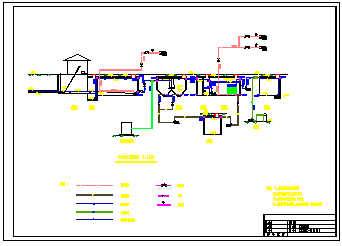 临沂市某小区中水工程cad设计（给排水毕业设计）-图二