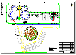 某厂区污水处理站改造cad工程施工图_图1