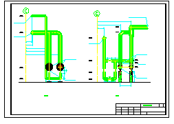 某电厂锅炉补给水处理cad系统全套施工图_图1