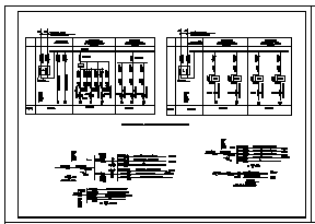 某车库全套电气施工cad图(含照明、配电、动力火灾自动报警系统设计)-图二