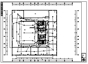 医院消防系统设计_某十二层带地下室大医院消防系统设计cad图纸-图一