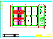 某农村污水人工湿地处理cad工程图纸-图一