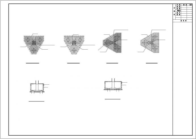 某项目桩偏位结构加固CAD详图_图1