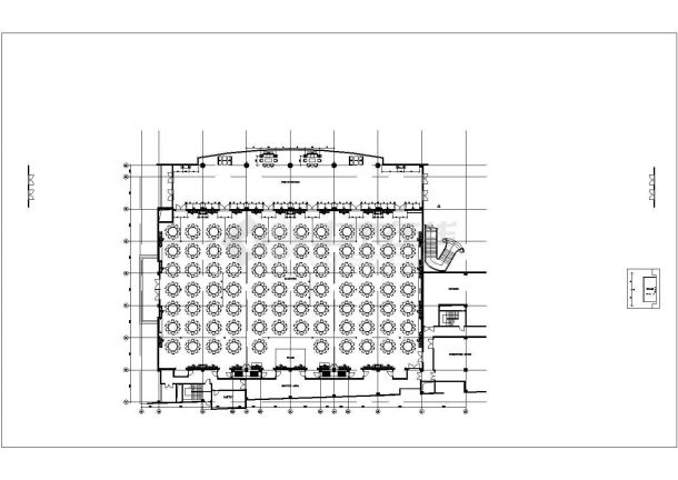 中山香格里拉宴会厅室内装修设计cad全套施工图纸（含施工说明）-图二