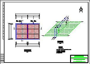 生活污水SBR反应池800吨工艺设计cad图纸_图1