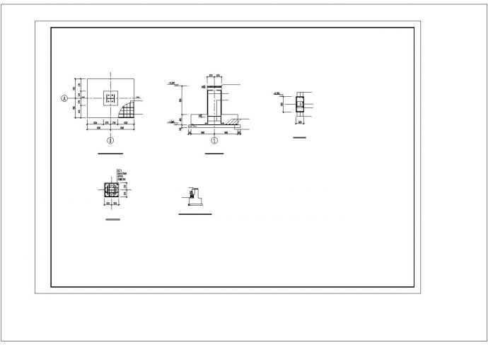 单层6米高钢结构仓库结构图（单坡屋面）_图1