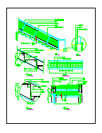 某地楼梯造型建筑CAD平面布置参考图-图一