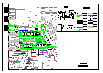 纺建路小区全套规划设计CAD图-图一