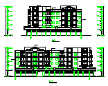 长53.67米 宽36.72米 六层L型住宅三单元混合户型建筑设计施工图 含大样图-图一