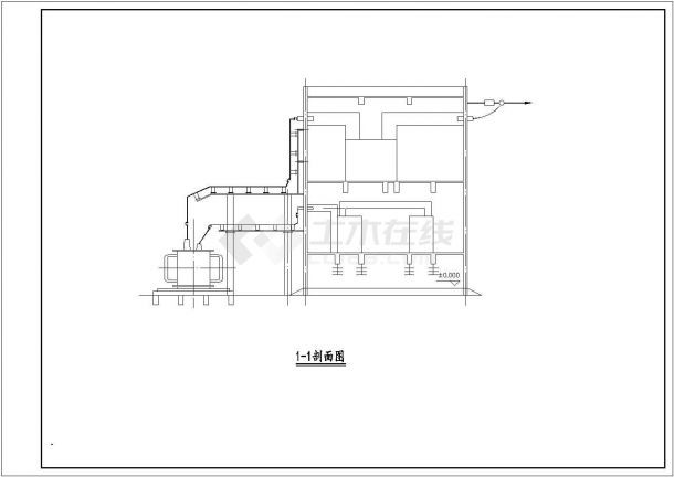 汕尾工厂高压配电系统CAD电气设计完整图-图一