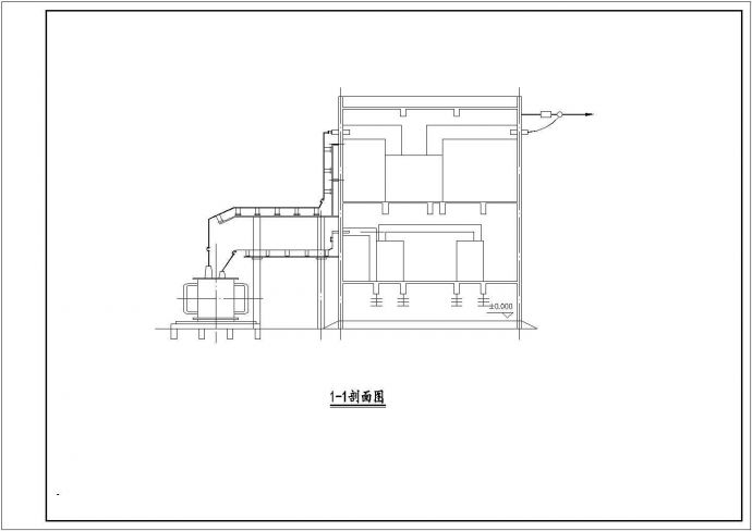 汕尾工厂高压配电系统CAD电气设计完整图_图1