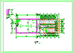 某厂房建筑全套结构设计CAD施工图纸-图二