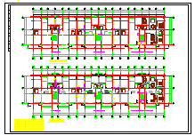 某地住宅楼全套电气平面CAD施工图纸-图二