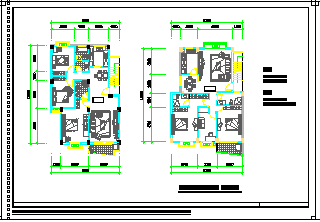 [福州]某住宅小区规划cad设计平面施工图-图二