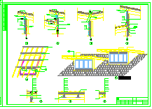 [南方]黄永玉博物馆建筑墙身详细cad施工设计方案图-图二