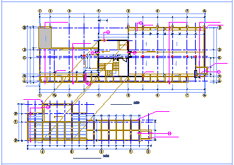 6层办公楼建筑cad设计施工图(外立剖面)-图二