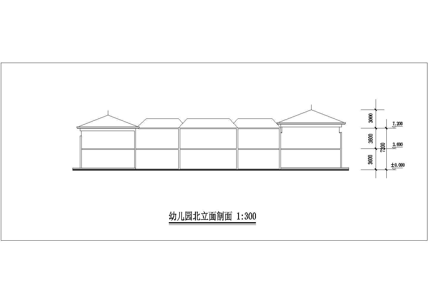 幼儿园设计_某两层欧风幼儿园设计CAD图
