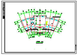 老年活动中心设计CAD建筑图纸-图一