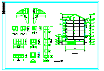 碧海花园建筑设计cad平面图-图二