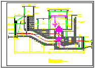 小型水力发电站厂房cad施工设计图纸_图1