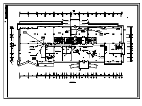 某十六层度假宾馆供电设计cad图(含配电箱系统图)-图二