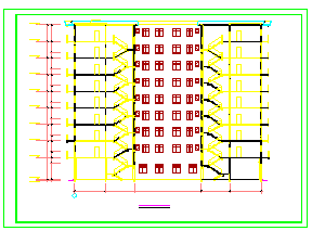 安置楼建筑设计cad施工图纸