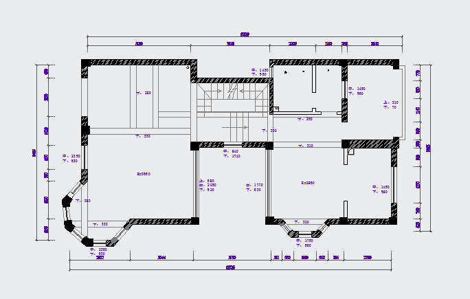 某杭州经典现代三层别墅装修CAD设计全套图