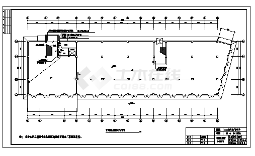 某七层水产养殖场综合楼电气施工cad图(含消防设计)-图一